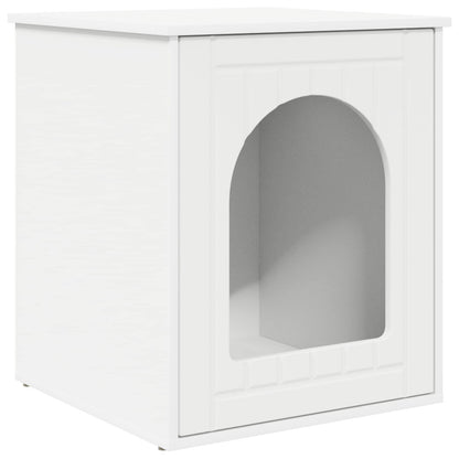 Casa per Gatti Bianco 53 x 52 x 62 cm Legno multistrato