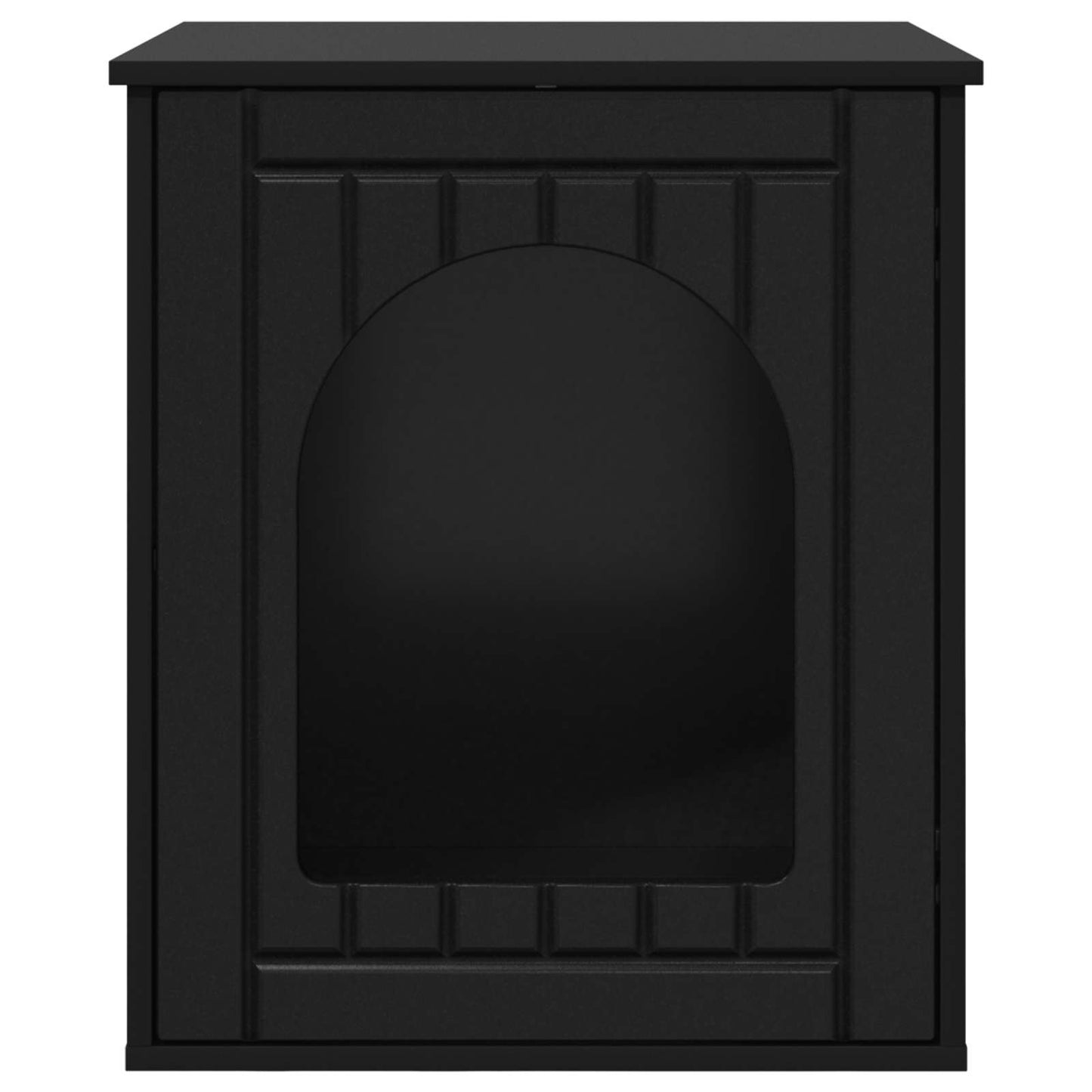 Casa per Gatti Nero 53 x 52 x 62 cm Legno multistrato | homemem39