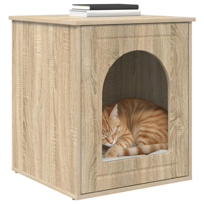 Casa per Gatti Sonoma 53 x 52 x 62 cm Legno multistrato | homemem39