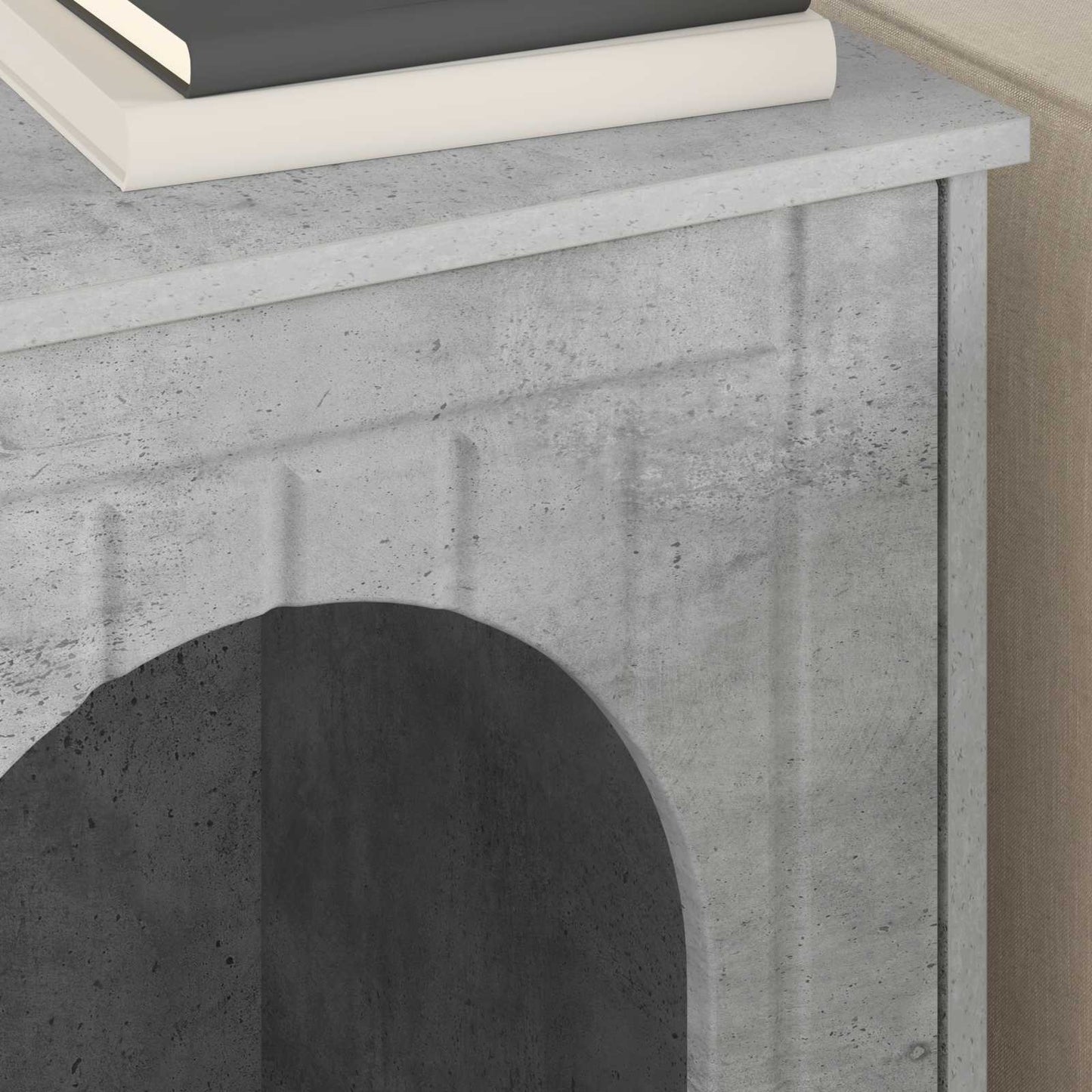 Casa per Gatti Calcestruzzo 53 x 52 x 62 cm Legno multistrato | homemem39