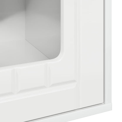 Casa per Gatti Bianco Lucido 53 x 52 x 62 cm Legno multistrato | homemem39