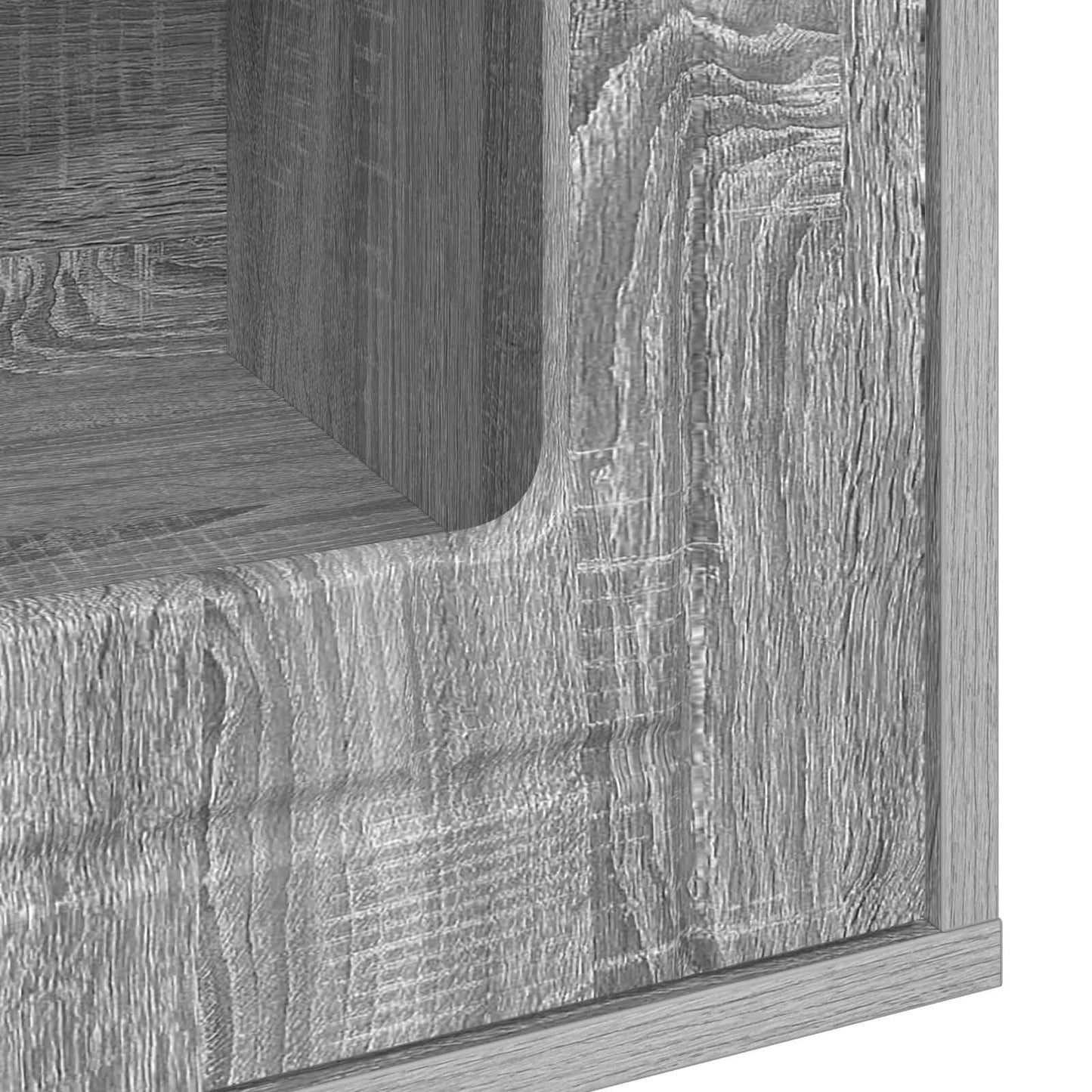 Casa per Gatti Grigio Sonoma 53 x 52 x 62 cm Legno multistrato