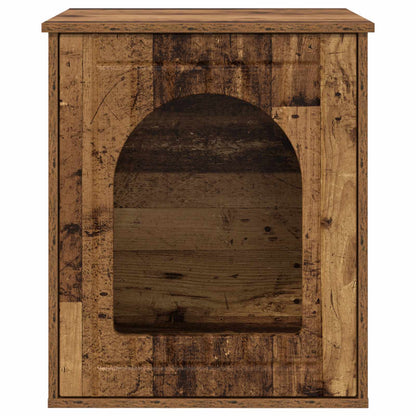 Casa per Gatti Legno vecchio 53 x 52 x 62 cm Legno multistrato | homemem39