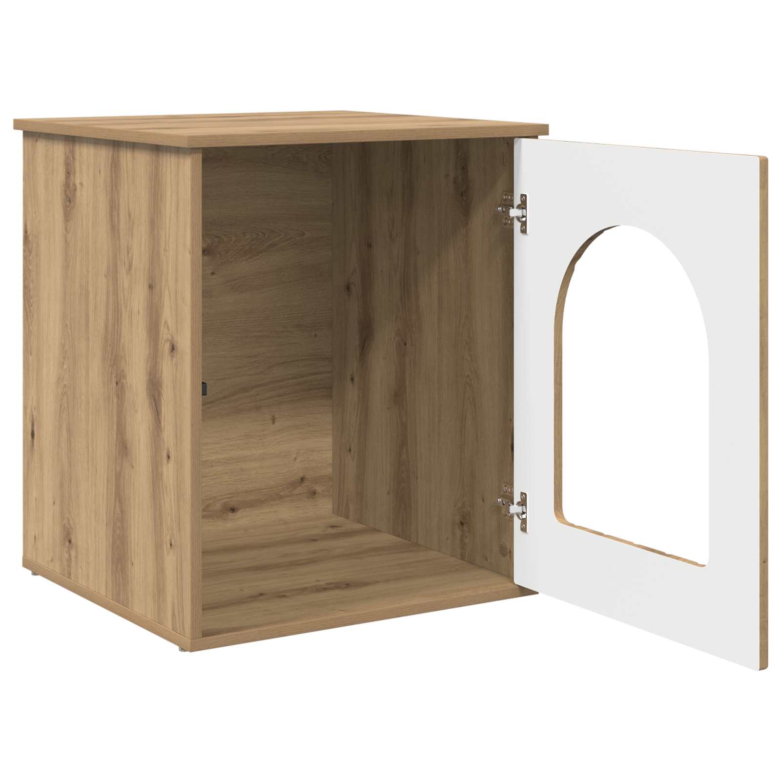 Casa per Gatti Rovere Artigianale 53 x 52 x 62 cm | homemem39