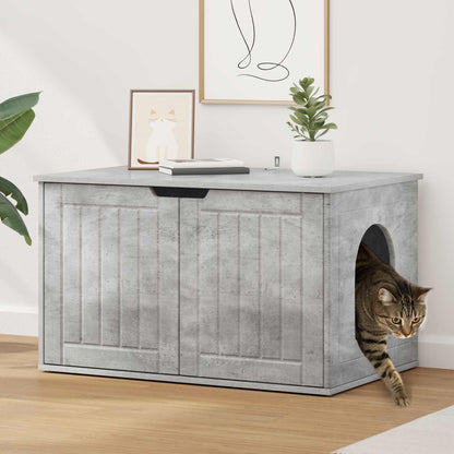 Casa per Gatti Calcestruzzo 85 x 55 x 50,5 cm Legno multistrato