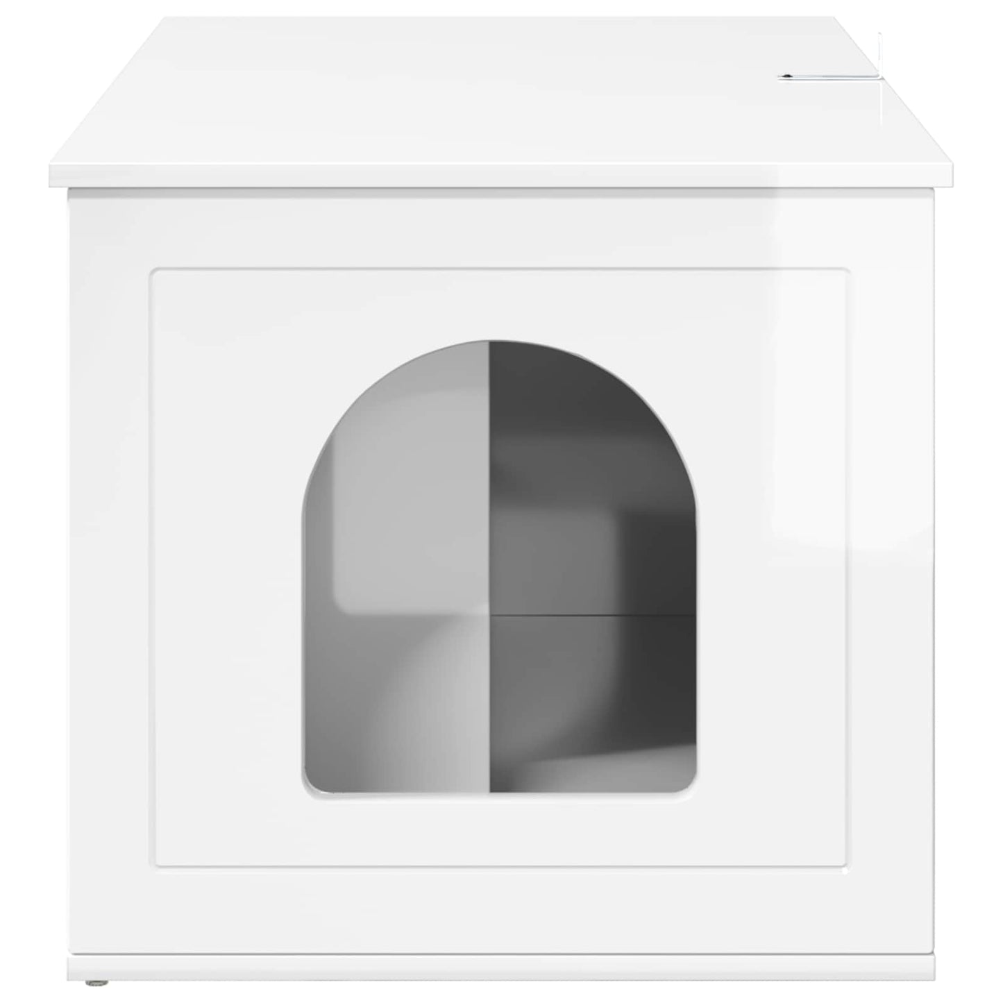 Casa per Gatti Bianco Lucido 85 x 55 x 50,5 cm | homemem39