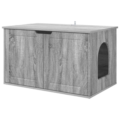 Casa per Gatti Grigio Sonoma 85 x 55 x 50,5 cm | homemem39