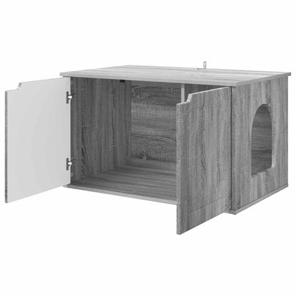 Casa per Gatti Grigio Sonoma 85 x 55 x 50,5 cm | homemem39