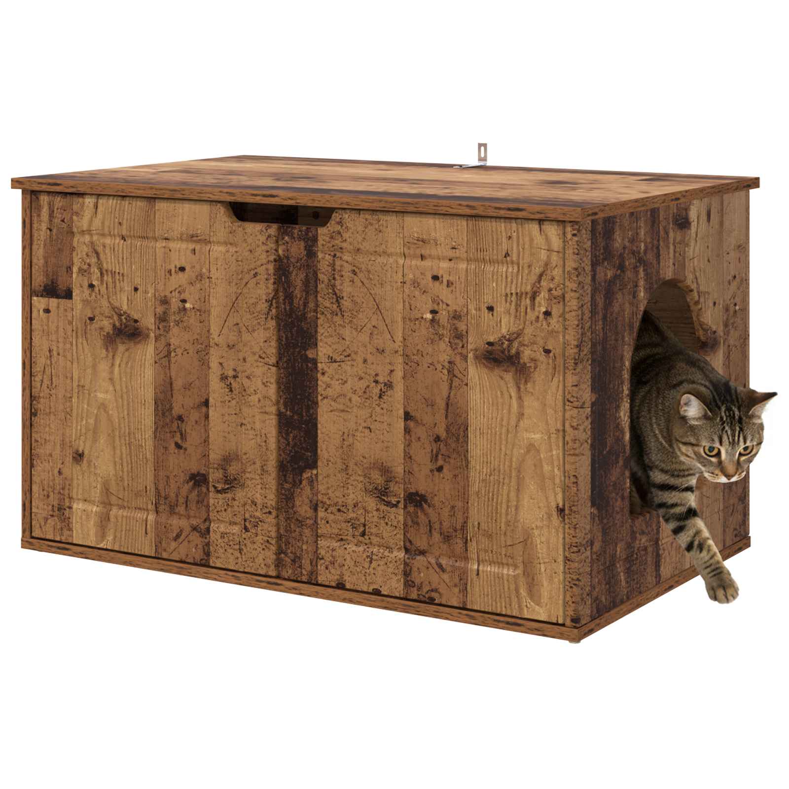 Casa per Gatti Legno vecchio 85 x 55 x 50,5 cm | homemem39