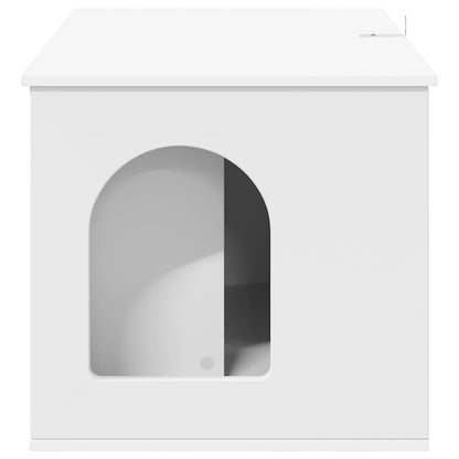 Casa per Gatti Bianco 85 x 55 x 50,5 cm Legno multistrato