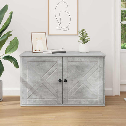Casa per Gatti Calcestruzzo 85 x 55 x 50 cm Legno multistrato | homemem39