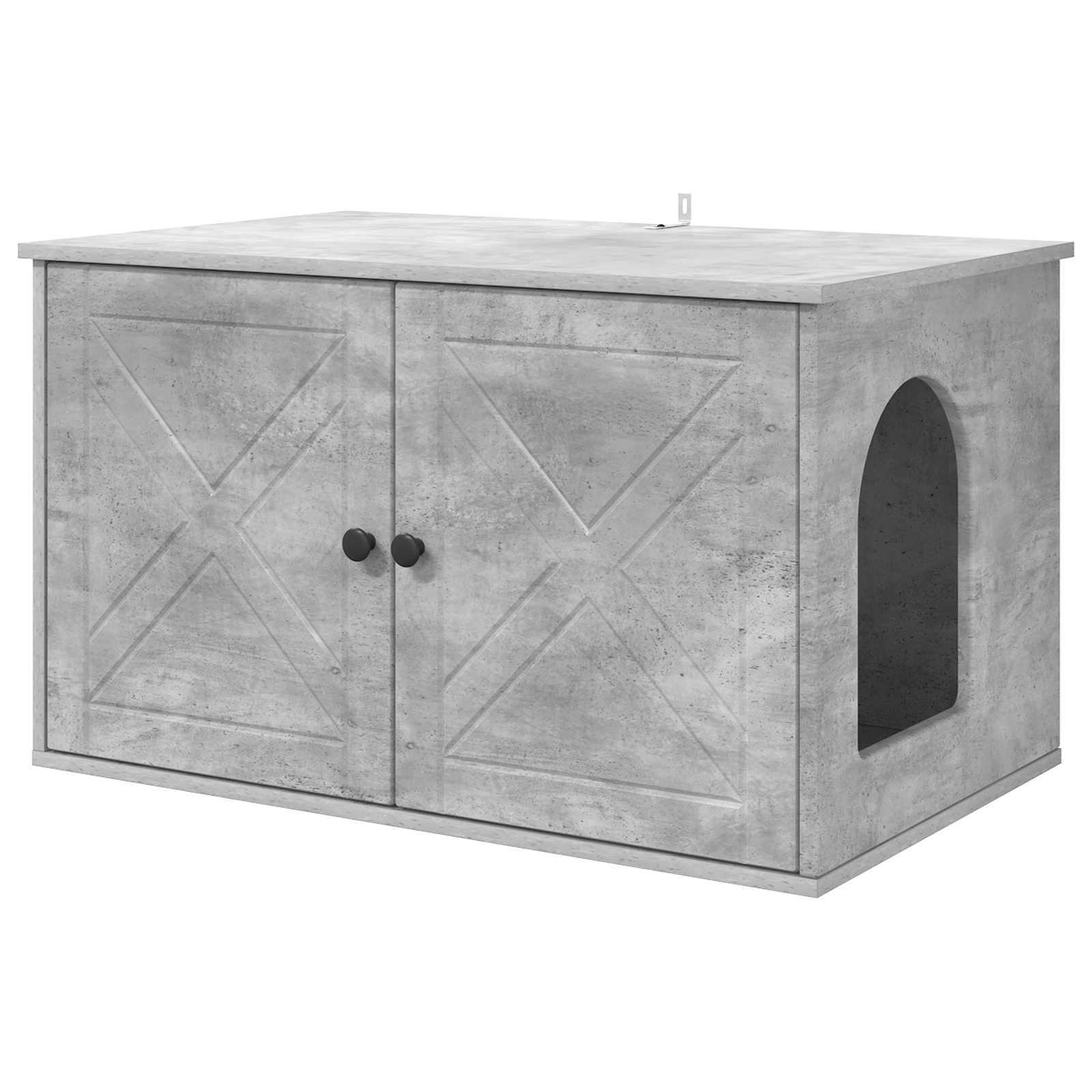 Casa per Gatti Calcestruzzo 85 x 55 x 50 cm Legno multistrato | homemem39