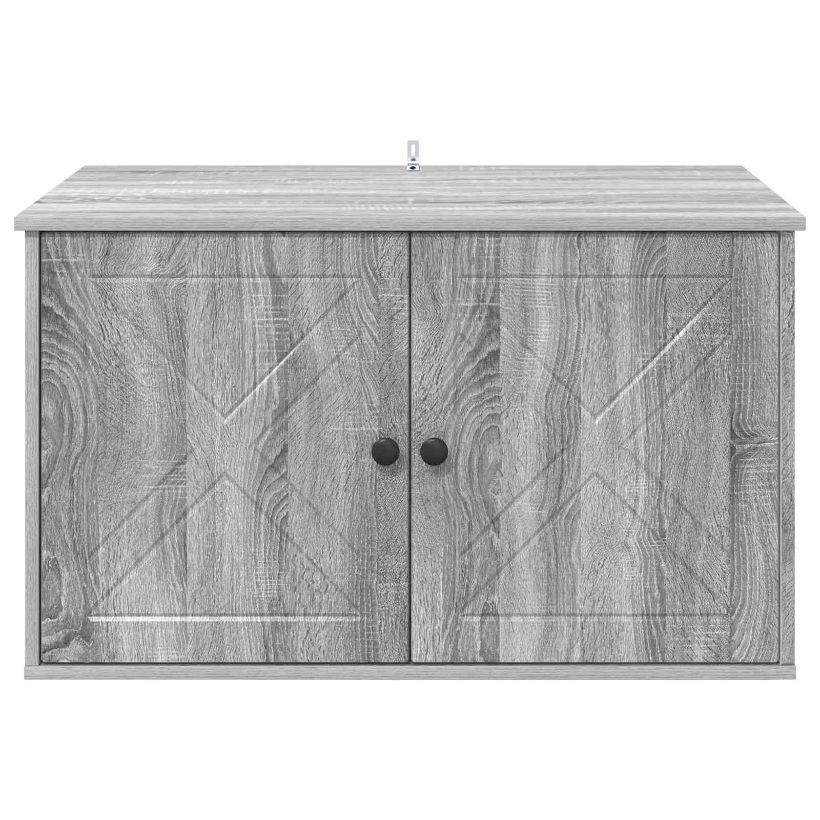 Casa per Gatti Grigio Sonoma 85 x 55 x 50 cm Legno multistrato | homemem39