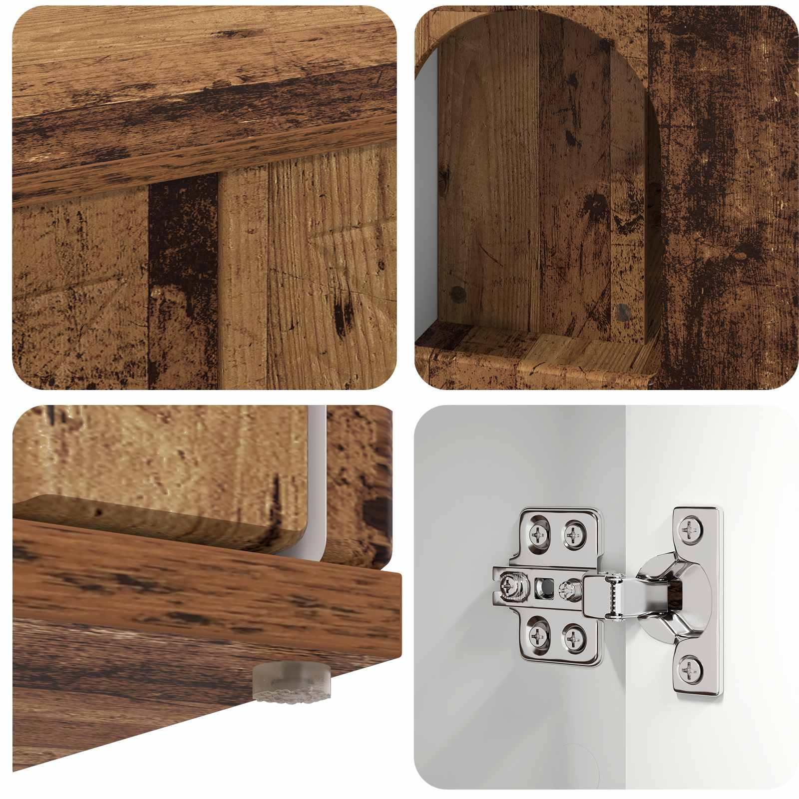 Casa per Gatti Legno vecchio 85 x 55 x 50 cm Legno multistrato | homemem39