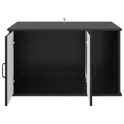 Casa per Gatti Nero 85 x 55 x 50 cm Legno multistrato | homemem39