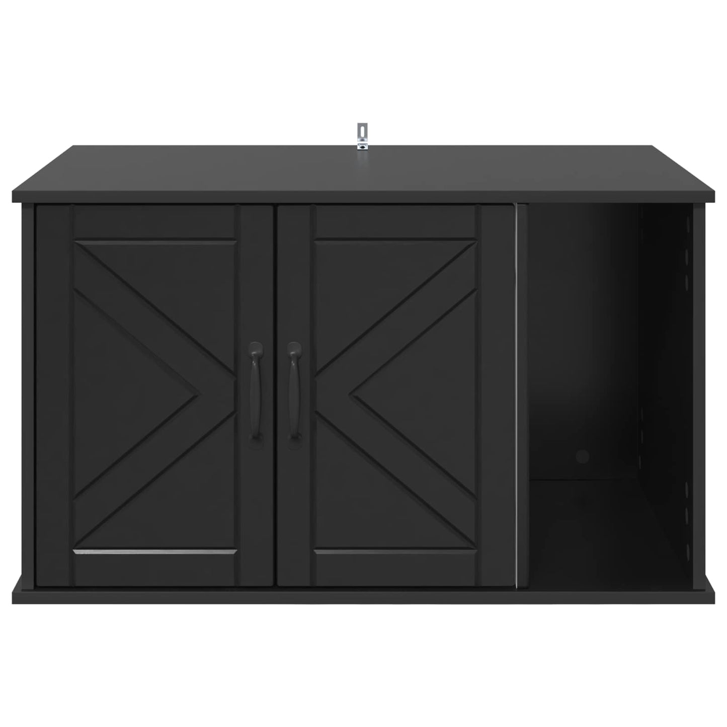 Casa per Gatti Nero 85 x 55 x 50 cm Legno multistrato | homemem39