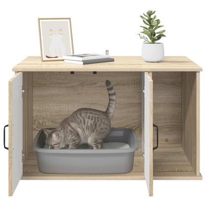 Casa per Gatti Sonoma 85 x 55 x 50 cm Legno multistrato | homemem39