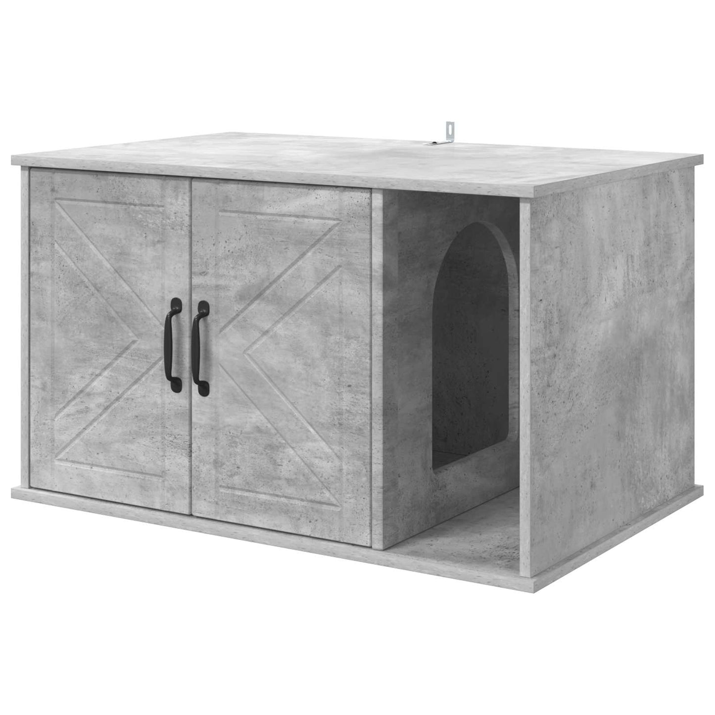 Casa per Gatti Calcestruzzo 85 x 55 x 50 cm Legno multistrato