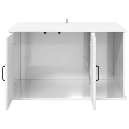 Casa per Gatti Bianco Lucido 85 x 55 x 50 cm Legno multistrato | homemem39