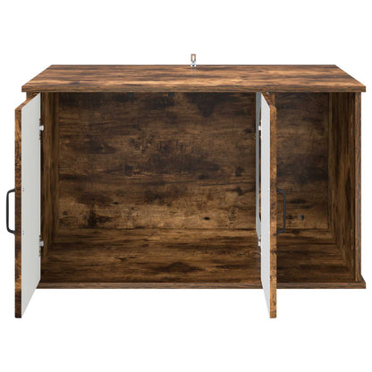Casa per Gatti Rovere fumé 85 x 55 x 50 cm Legno multistrato | homemem39