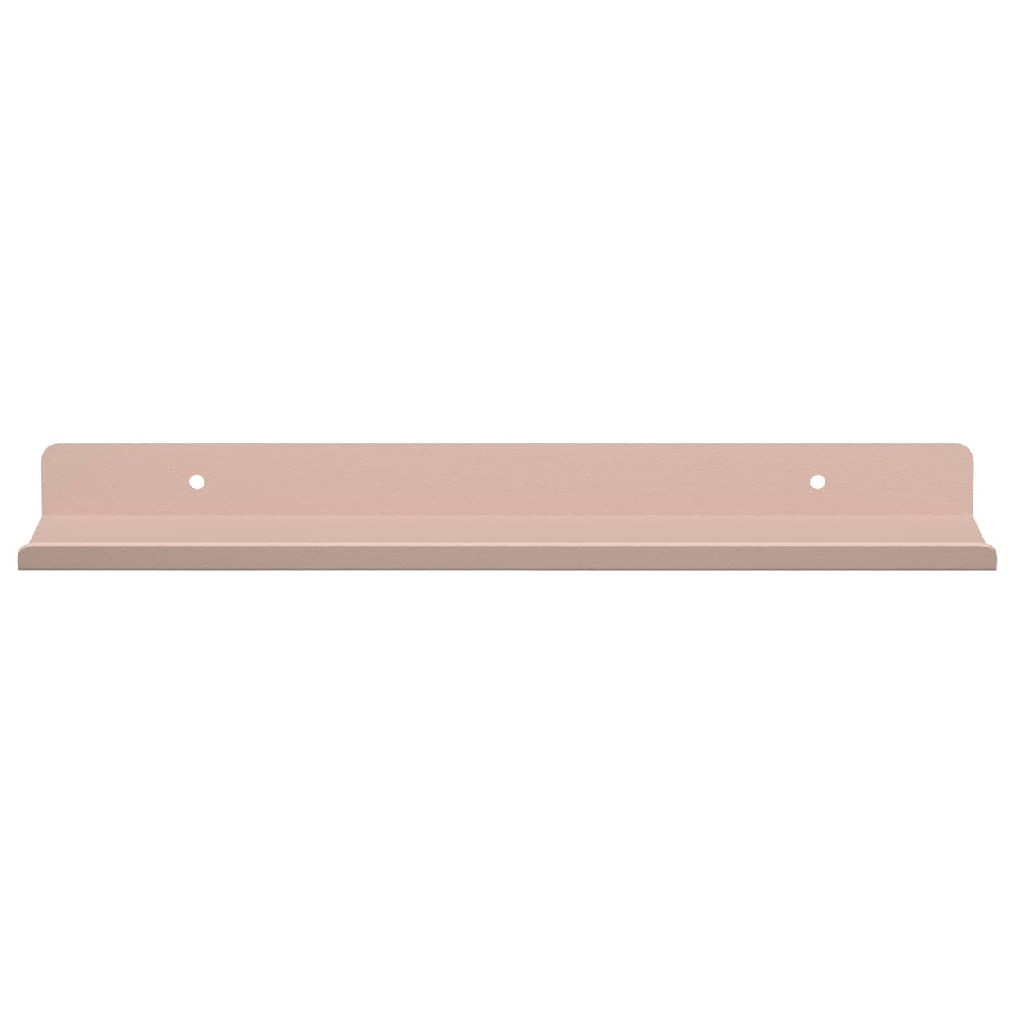 Mensola sospesa 2 pcs Rosa 30 x 9 x 2,5 cm Acciaio