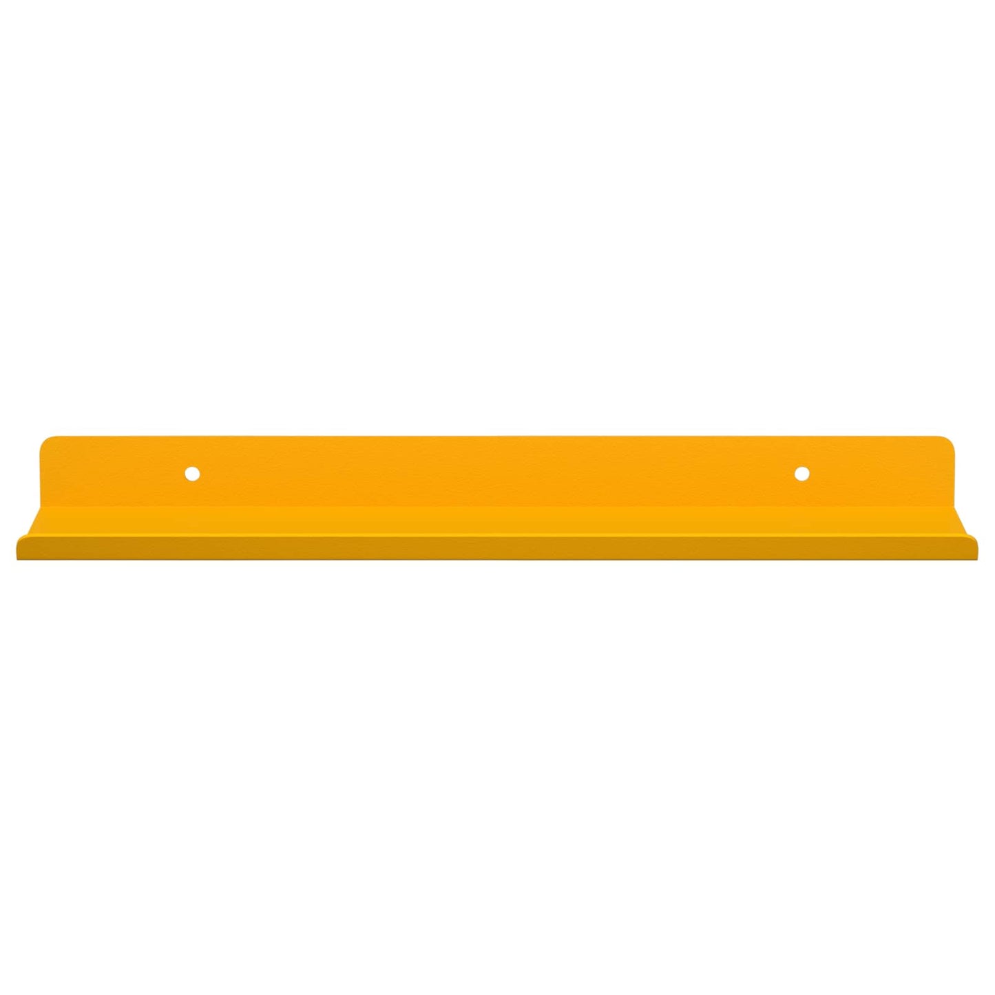 Mensola sospesa 4 pcs Giallo senape 30 x 9 x 2,5 cm Acciaio | homemem39