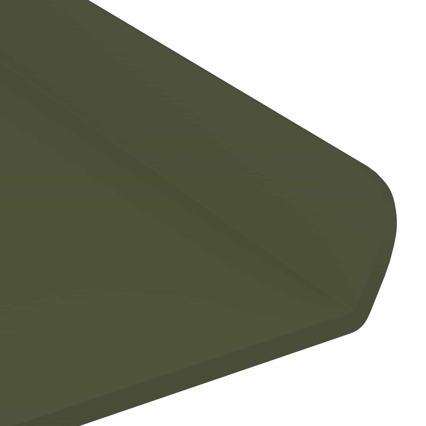Mensola sospesa 2 pcs Verde oliva 30 x 9 x 2,5 cm Acciaio | homemem39