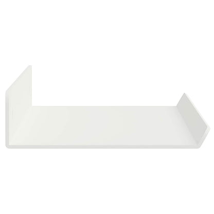 Mensola sospesa 4 pcs Bianco 40 x 8,5 x 2,5 cm Acciaio | homemem39