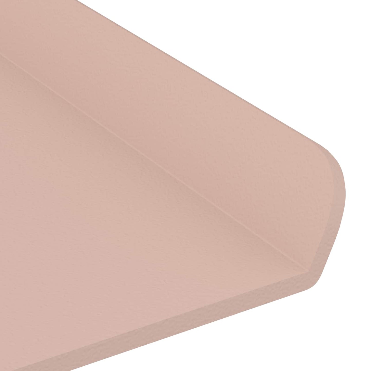 Mensola sospesa 2 pcs Rosa 60 x 8,5 x 2,5 cm Acciaio | homemem39