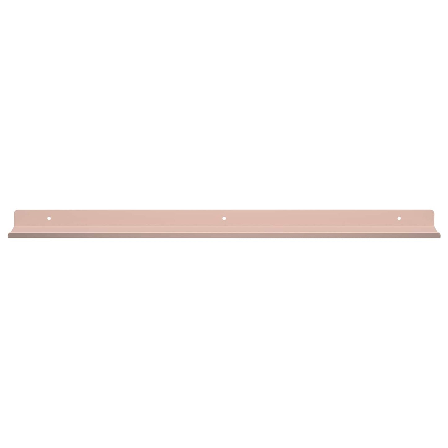 Mensola sospesa 2 pcs Rosa 60 x 8,5 x 2,5 cm Acciaio | homemem39