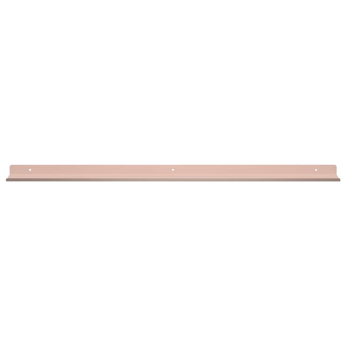 Mensola sospesa 4 pcs Rosa 80 x 9 x 2,5 cm Acciaio | homemem39