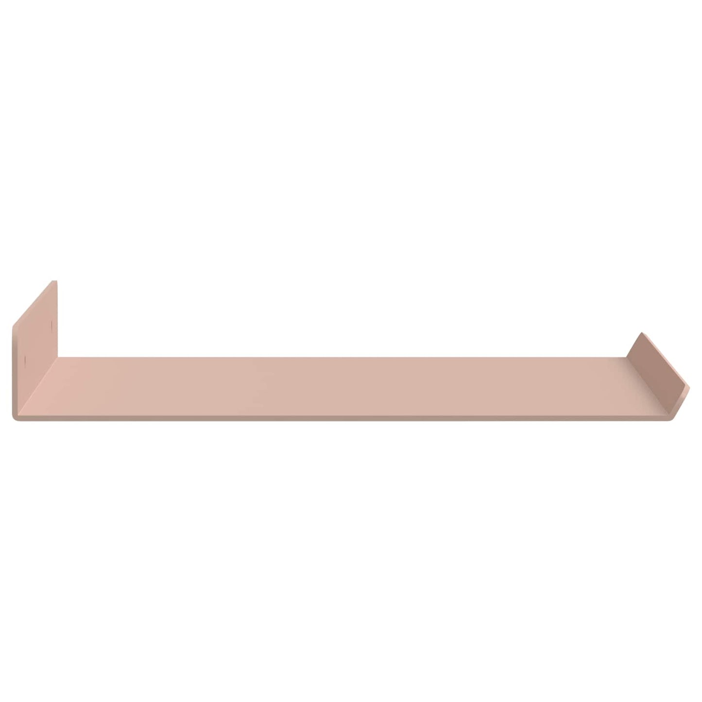 Mensola sospesa 4 pcs Rosa 30 x 18 x 2,5 cm Acciaio | homemem39