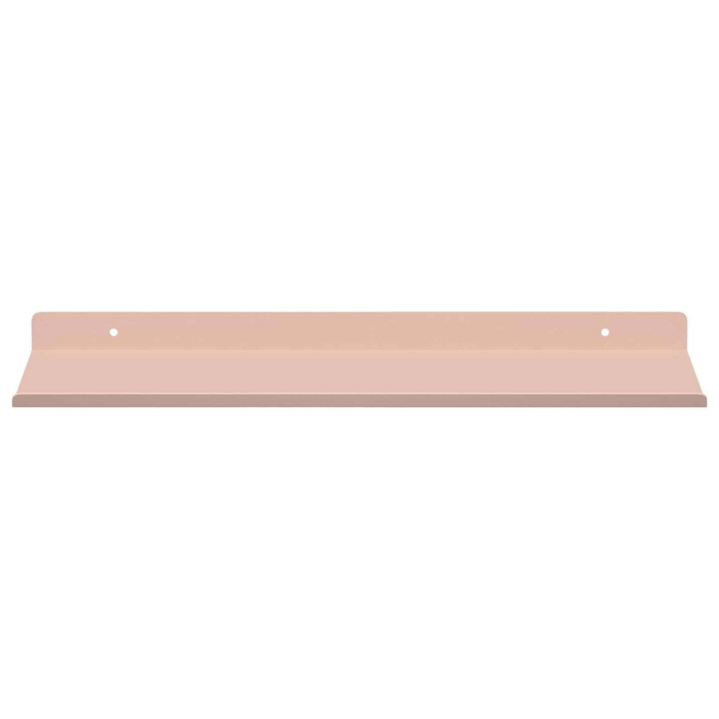 Mensola sospesa 4 pcs Rosa 40 x 18 x 2,5 cm Acciaio | homemem39