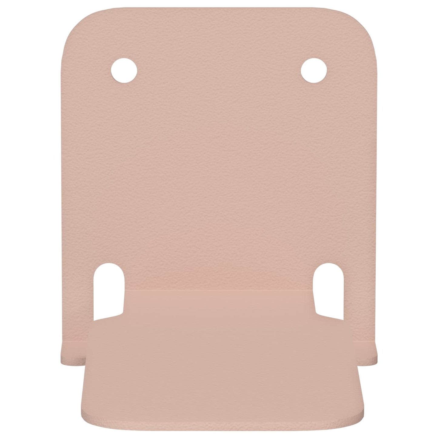 Mensola sospesa con lo scaffale 4 pcs Rosa 6 x 10,8 x 6,6 cm | homemem39