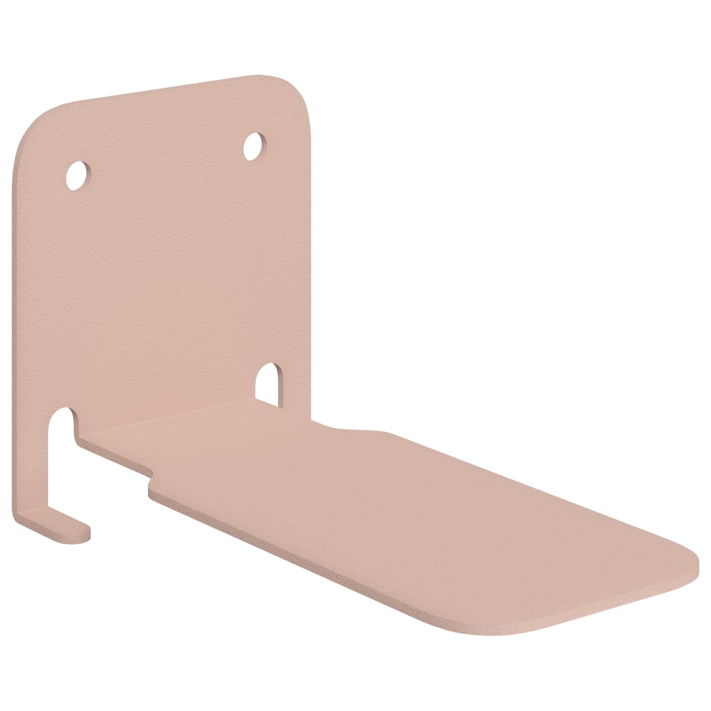Mensola sospesa con lo scaffale 8 pcs Rosa 6 x 10,8 x 6,6 cm | homemem39
