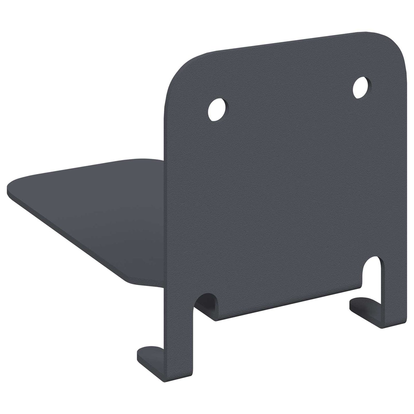 Mensola sospesa 8 pcs Antracite 6 x 10,8 x 6,6 cm | homemem39