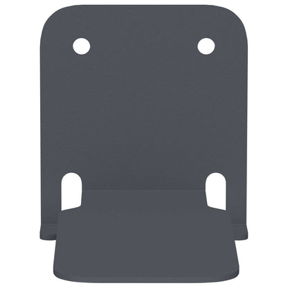 Mensola sospesa 8 pcs Antracite 6 x 10,8 x 6,6 cm | homemem39
