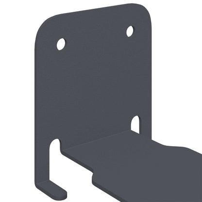 Mensola sospesa 24 pcs Antracite 6 x 10,8 x 6,6 cm | homemem39