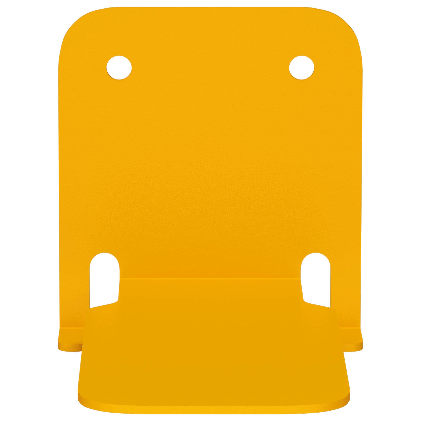 Mensola sospesa 4 pcs Giallo senape 6 x 10,8 x 6,6 cm | homemem39