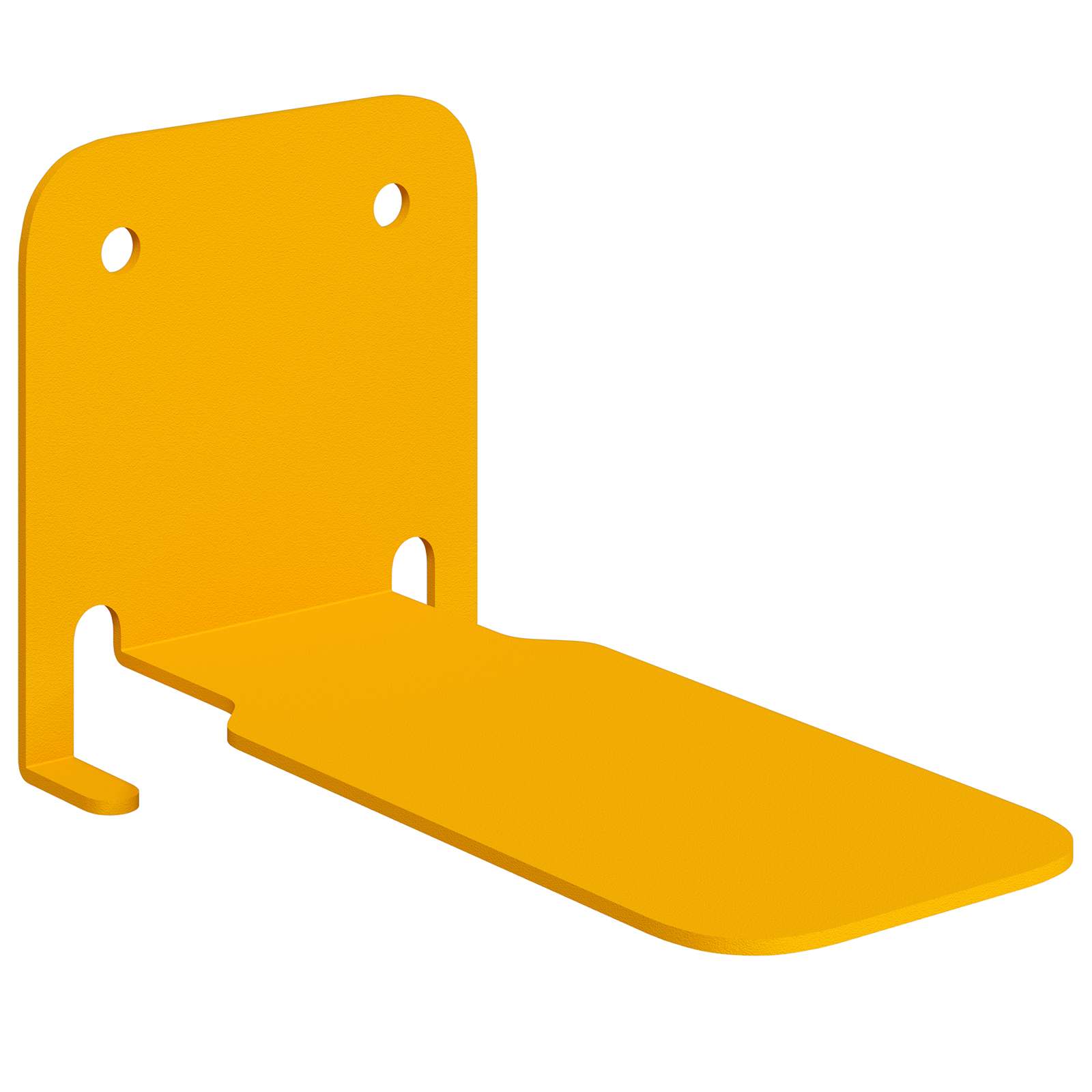 Mensola Flottante Invisibile A parete 24 pcs Giallo senape | homemem39