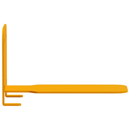 Mensola Flottante Invisibile A parete 24 pcs Giallo senape | homemem39