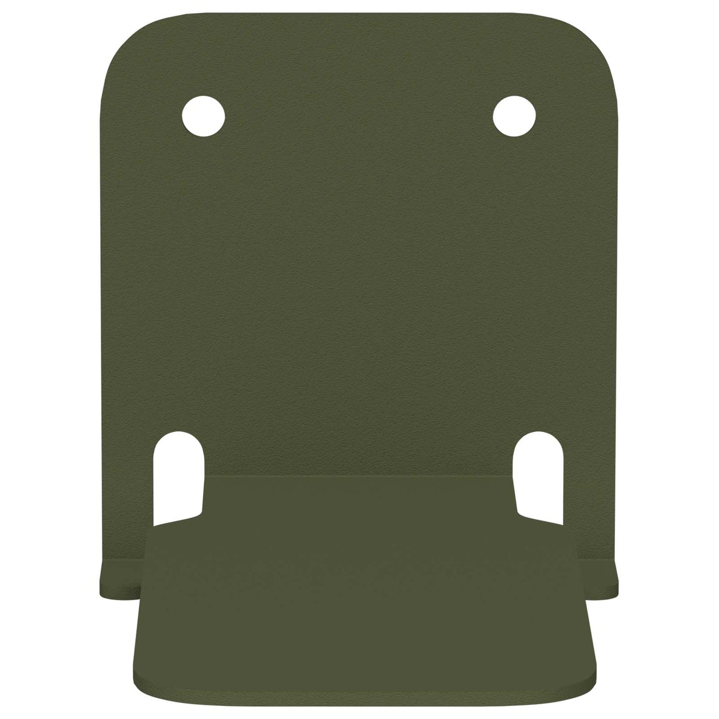 Mensola sospesa 4 pcs Verde oliva 6 x 10,8 x 6,6 cm | homemem39