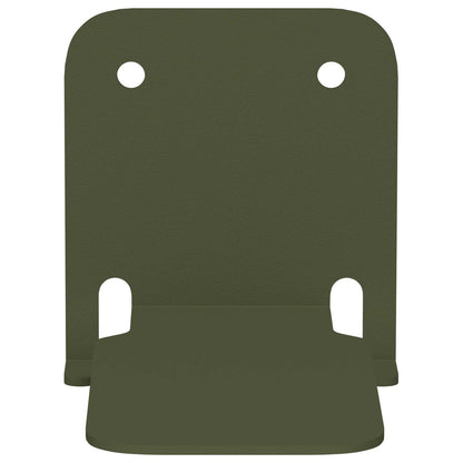 Mensola sospesa 24 pcs Verde oliva 6 x 10,8 x 6,6 cm | homemem39