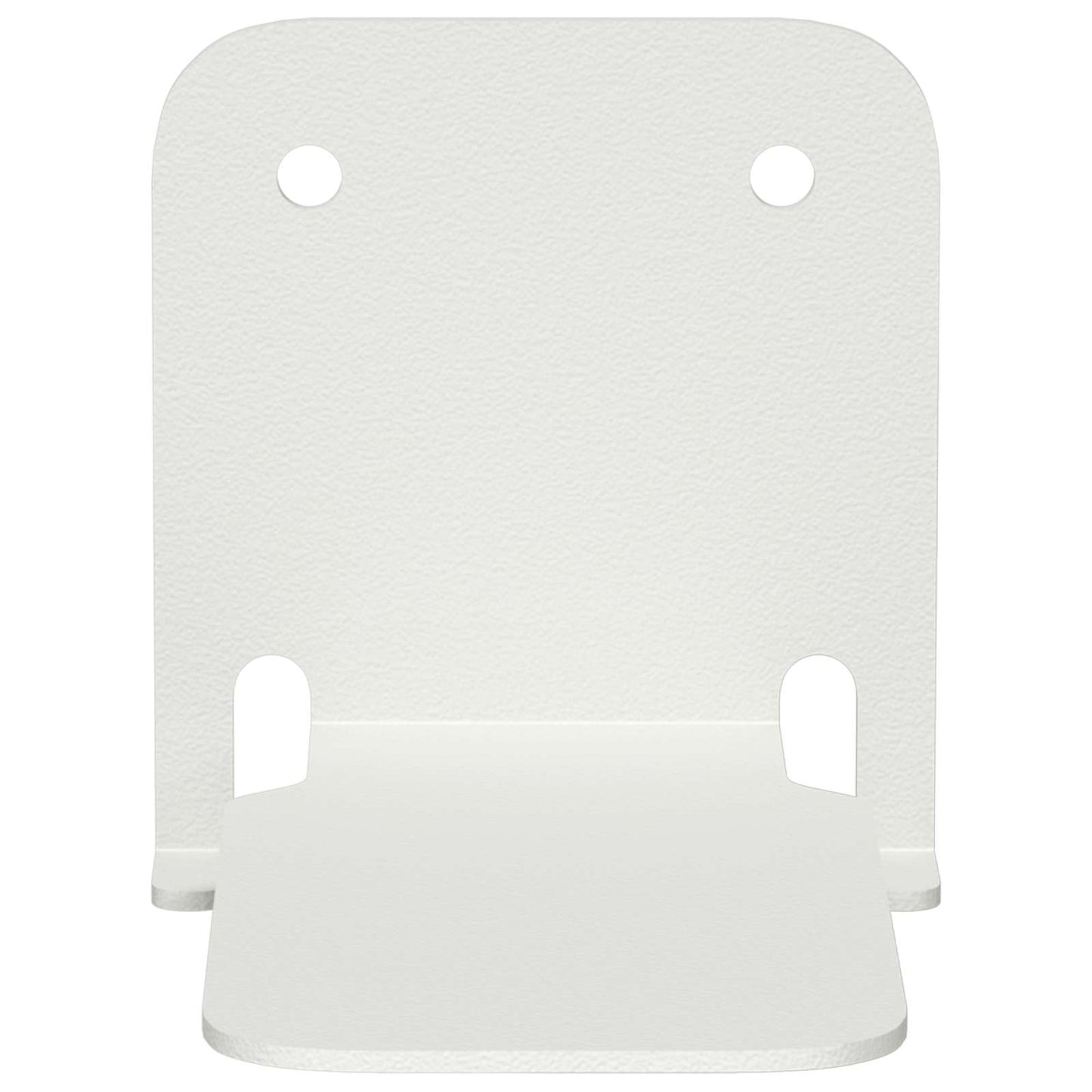 Mensola sospesa con lo scaffale 4 pcs Bianco 6 x 10,8 x 6,6 cm | homemem39