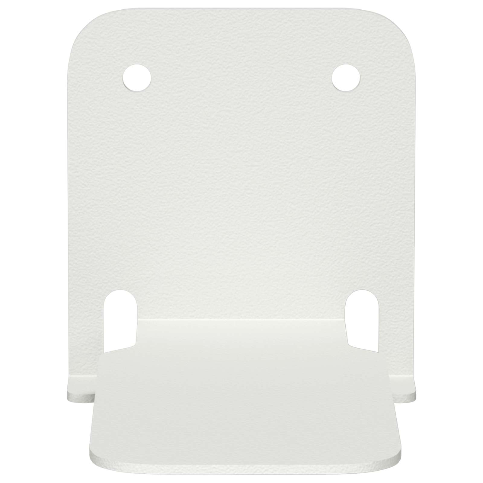 Mensola sospesa con lo scaffale 8 pcs Bianco 6 x 10,8 x 6,6 cm | homemem39