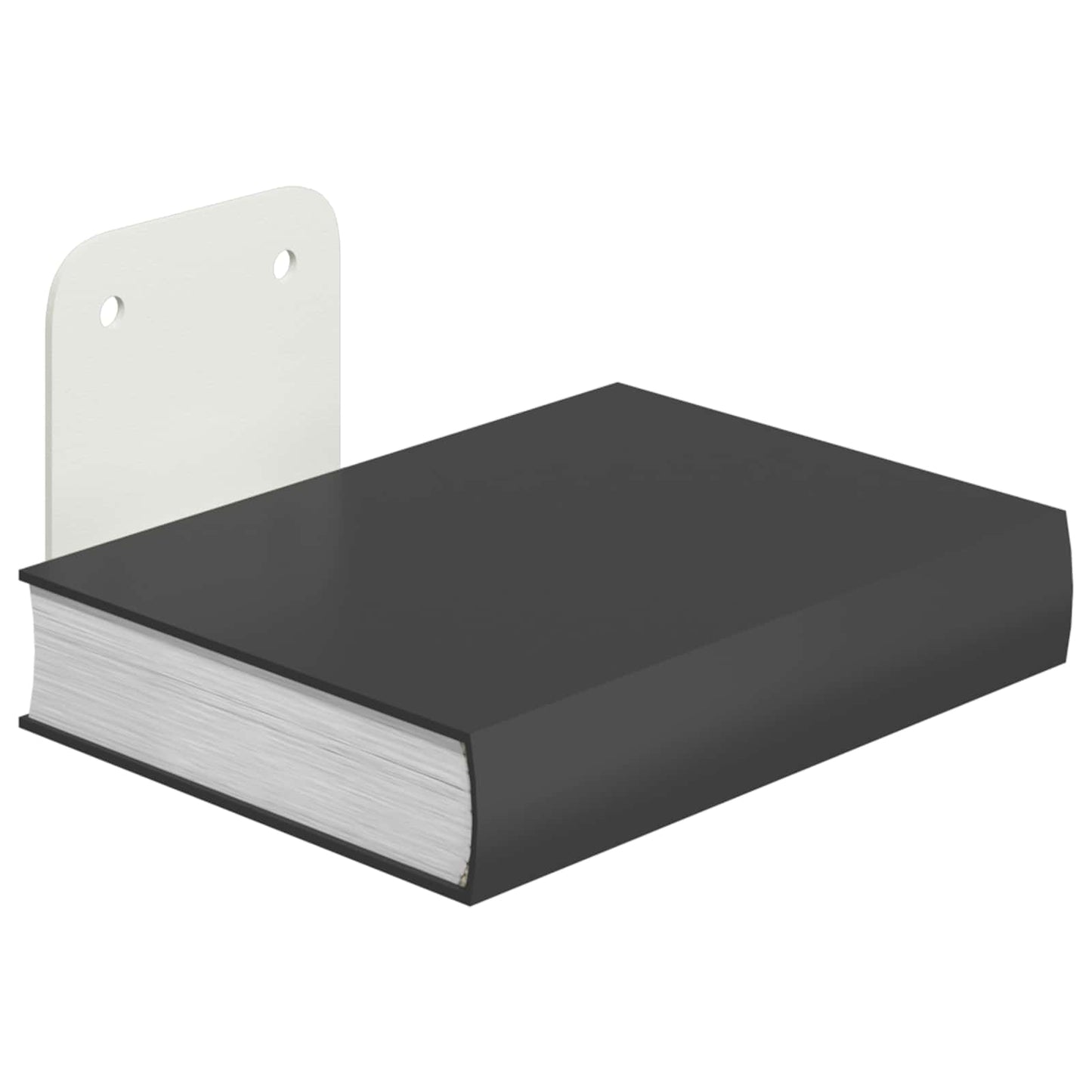Mensola sospesa con lo scaffale 8 pcs Bianco 6 x 10,8 x 6,6 cm | homemem39