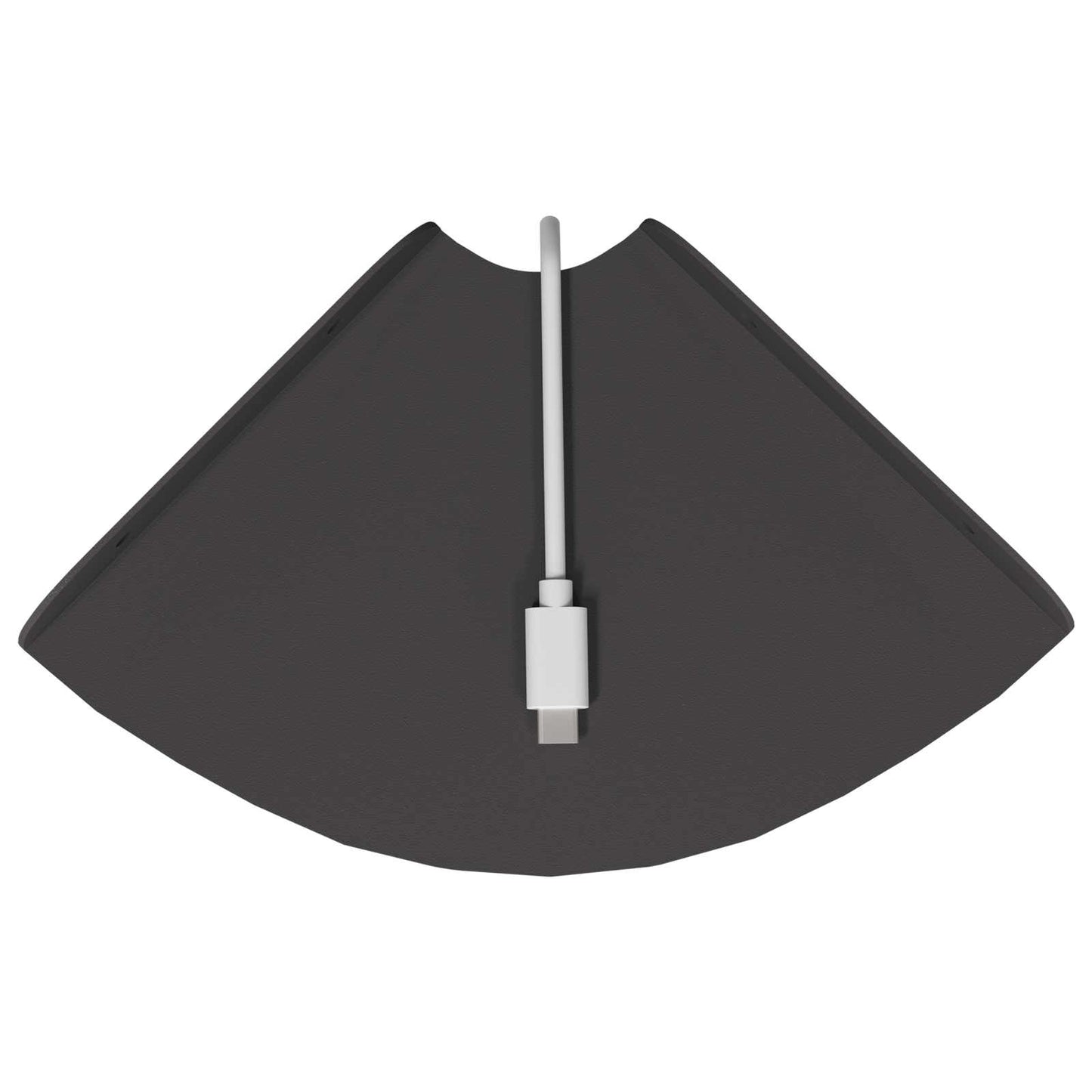 Mensola sospesa con lo scaffale 2 pcs Nero 15 x 15 x 2 cm | homemem39