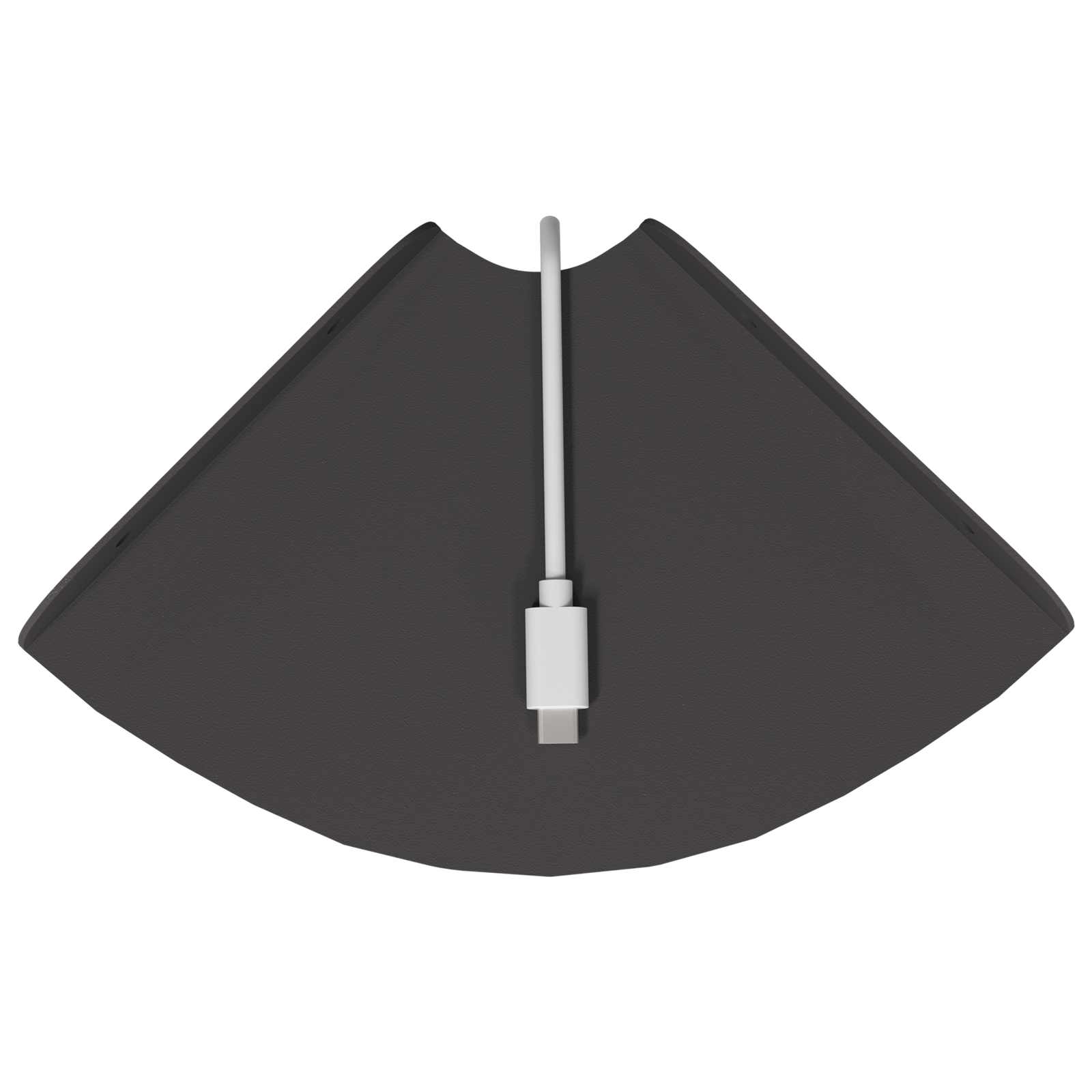 Mensola sospesa con lo scaffale 4 pcs Nero 15 x 15 x 2 cm | homemem39