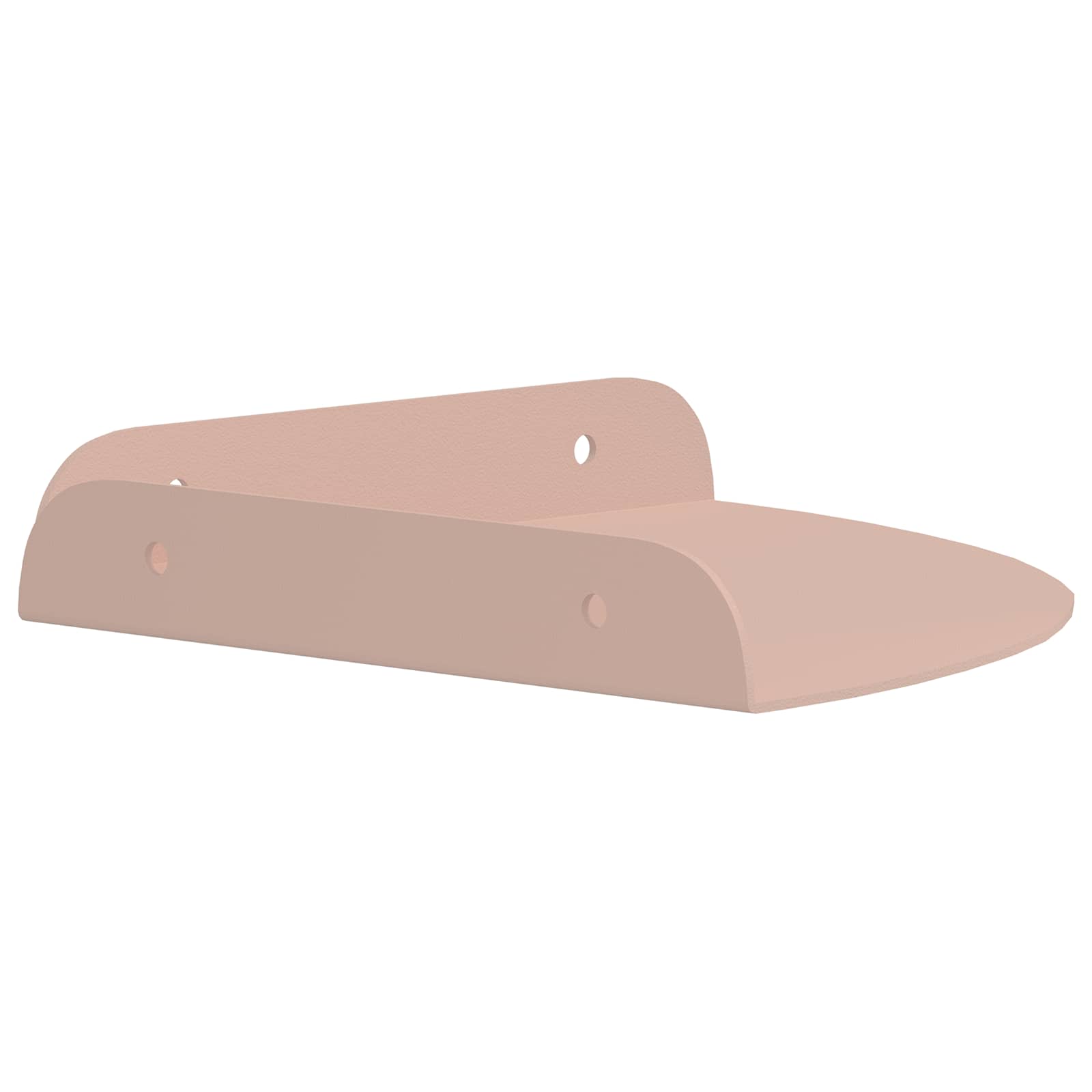 Mensola sospesa con lo scaffale 4 pcs Rosa 15 x 15 x 2 cm | homemem39