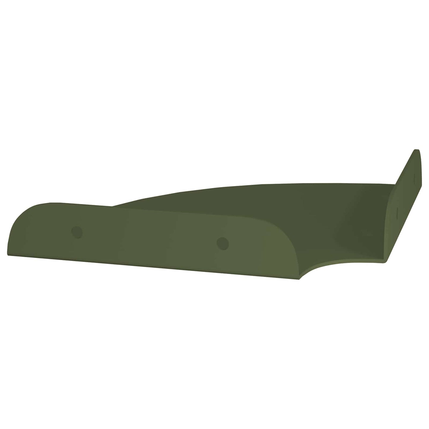 Mensola sospesa 4 pcs Verde oliva 15 x 15 x 2 cm | homemem39